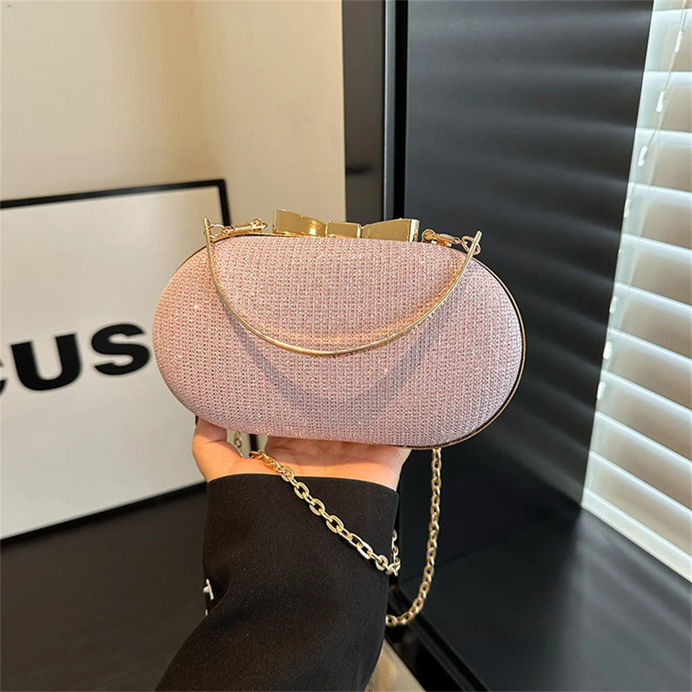 Bolsa de banquete de luxo com strass II