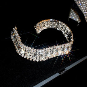 Gargantilha em Strass Luxury