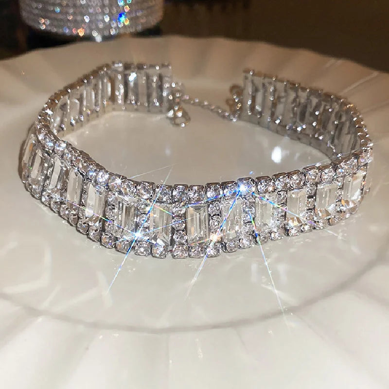 Gargantilha em Strass Luxury