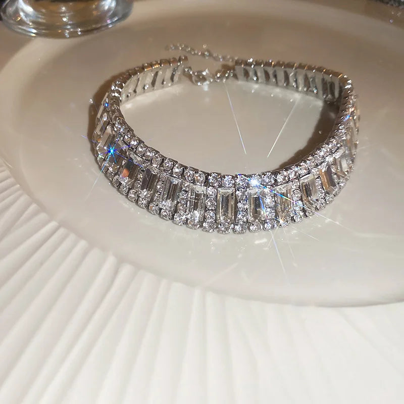 Gargantilha em Strass Luxury