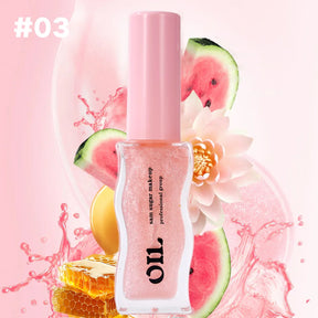 Hidratante óleo labial kit com 6 cores (8ml)